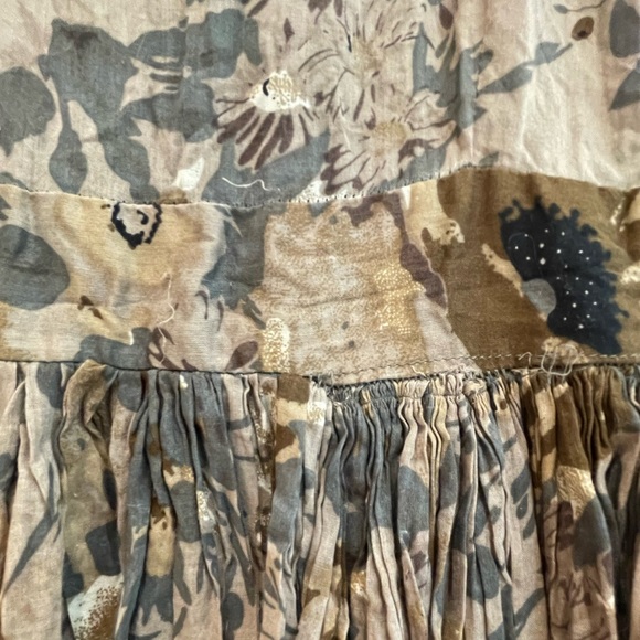 ASOS floral maxi dress Women’s 6 Floral Hi Low Zipper Front Flowy Beachy Gown - Picture 15 of 15